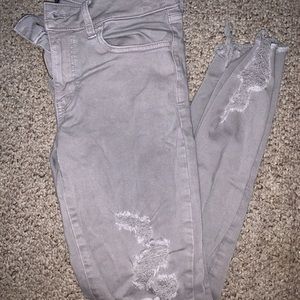 American Eagle ripped jeans